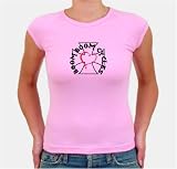 Boom Boom Cycles Girly Snug-Fit Crew Baby Heart Pretty and Pink Shirt