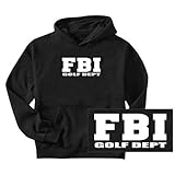 Sweatshirt Black  Fbi Golf Department  Sports