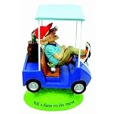 Coots Sleeping Golfer Bobble Figurine