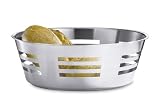 Zack 22425 PANE bread basket round D 8.08 inch Stainless Steel