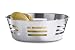 Zack 22425 PANE bread basket round D 8.08 inch Stainless Steel