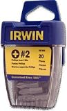 Irwin 357320 #2 Phillips Bit Tip, 20 Pack