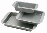 Farberware 3-Piece Carbon-Steel Nonstick Bakeware Set