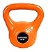 Gymenist Exercise Kettle Bell Fitness Workout Body Equipment Choose Your Wieght (3lb, 4lb, 5lb, 6lb, 8lb, 10lb, 12lb, 15lb, 20lb, 25lb, 30lb) (6 LB)