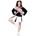 SNL Spartan Cheerleader Female Adult Costume Size Standard One-Size
