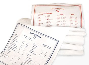 Cooking Tips Kitchen Towel Set - 100% Cotton