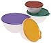 Tupperware 4-Piece Wonderlier Etched Bowl Set, Gemstone
