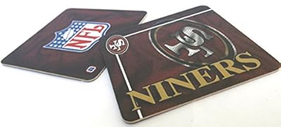San Fransisco 49ers, NFL , Drink Coaster Party Set 24 Pack Bar Type Coasters