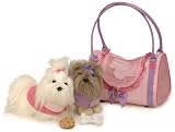 Pucci Twins  Pink Star Mini Yorkshire and Maltese