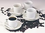 PORCELAIN DEMI-CUPS,SET OF 4-BX