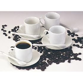 12-pc. Demitasse Set - White by Norpro