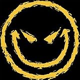 Evil Smiley Face T-shirt Funny Oneliner