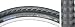 Hutchinson Acrobat 26 x 1.95 Steel Bead Tire, Stop Puncture, Black/Black