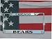 Chicago Bears Chrome Laser Engraved License Plate Frame NFL