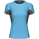 Under Armour Heat Gear Metal Short Sleeve Compression Top Womens