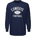 Dallas Cowboys Navy Blue Work Out Long Sleeve T-shirt