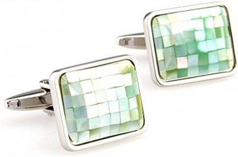 SuperbMatch Cufflinks For Men Or Women Designs TZG06023 Shell Cufflink 1 Pair