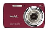 Kodak EasyShare M532 Digitalkamera (14 Megapixel, 4-fach opt. Weitwinkelzoom, 6,8 cm (2,7 Zoll) Display) rot