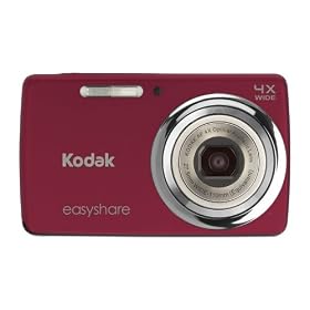 Kodak EasyShare M532 Digital Still Camera - Red (14 MP, 4x Optical Zoom, 2.7-inch LCD)