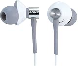 SONY ̩�ķ�����ʡ����䡼�쥷���С� �ۥ磻�� MDR-EX85SL W