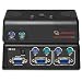 Switchview MM2 2 Port PS/2 USB KVM Switch USB 2.0 Hub with Audio