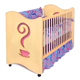 Little Girl Tea Set Unique 2-in-1 Crib and Toddler Bed by Room Magic