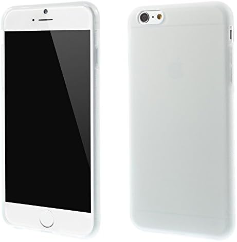 SHELCO - Premium High Quality Ultra Slim Matte Anti-Slip TPU Case for iPhone 6 Plus (5.5 inch) (Clear)