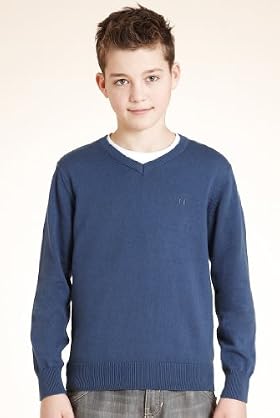 Boys' Limited Pure Cotton Plain Jumper