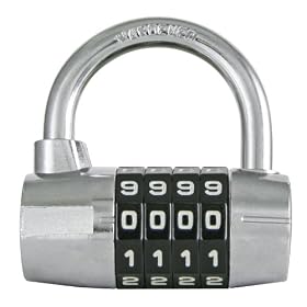 Black Dog 55163 Resettable Barrel Padlock, 2-1/4 Inch