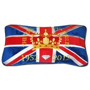 Queen Elizabeth II Diamond Jubilee Travel Cushion Queen Elizabeth II Diamond Jubilee Travel Cushion