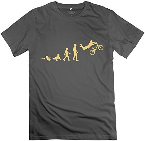 SHHY Men's Evolution Bmx T Shirt X-Large DeepHeather