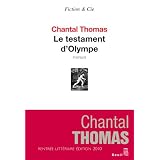 Le testament d'Olympepar Chantal Thomas