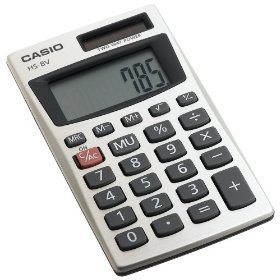 Casio HS8VA 0CALCULATOR BASIC 8 DIGIT