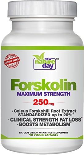 Pure Forskolin Extract Fuel Maximum Strength for weight loss Supplement Pill, Highest Grade Coleus Forskohlii Standardized 20% for Belly Buster, Rapid Melting Fat Burner, Increase Metabolism, Boosts Mood, Enhance Energy,Build Lean Muscle, Made in USA