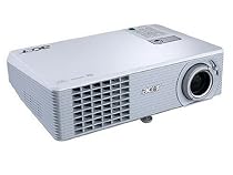 Acer H 5350 DLP-Projektor HD-Ready (Kontrast 2000:1, 2000 ANSI Lumen, HDTV 1280 x 720 Pixel) silber