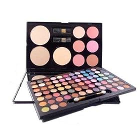 Double Layer Makeup Kit - Medium Color with Bronzer and Blushers
