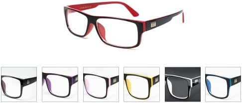 Newbee Fashion® - "Kayden" Retro Unisex Plastic Fashion Clear Lens Glasses