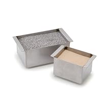 Talboys 949134 Stainless Steel Sand Bath, 3.75" Length x 8.8" Width x 2.5" Height, For 3 Block Dry Block Heater