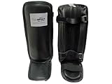 Pro Impact MMA Genuine Leather Shin and Instep Protector (S)