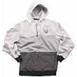 Answer Racing Gradient Men's Hoody Zip Sportswear Sweatshirt - Grey