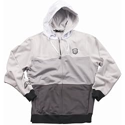 Answer Racing Gradient Men's Hoody Zip Sportswear Sweatshirt - Grey