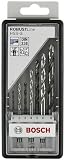 BOSCH 2607019922 Rundschaftbohrer 7 tlg. HSS-G 135&deg; Bohrer Set Robust