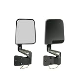 Rugged Ridge 11015.01 Black LED Mirror - Pair