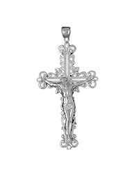 Clevereves 14K White Gold Pendant Cross 14.8 - Gram(s)