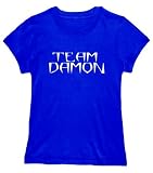 Team Damon Woman's Tshirt (Small, Royal Blue)