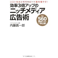 コストをおさえてリピート客を増やす! 効率3倍アップのニッチメディア広告術