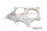 T3t4 5 Bolt Turbo Down Pipe Flange Exhaust w/ Gasket