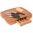 Bamboo Cheese Cutting Board Set