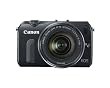 Canon EOS M 18.0 MP Compact Systems Camera with 3.0-Inch LCD and EF-M18-55mm IS STM Lens