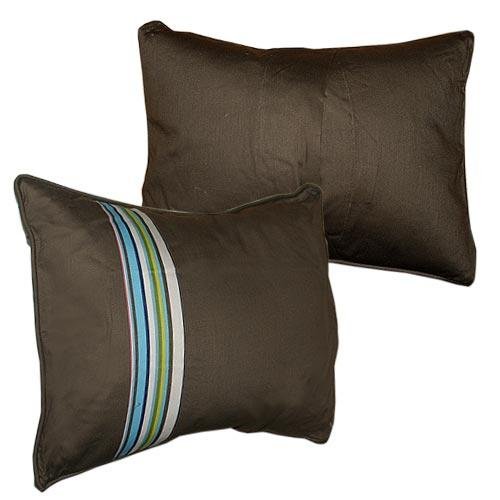 Nautica Wellesley Stripe Decorator Stuffette Boudoir Pillow
